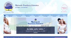 Desktop Screenshot of maternite-emailleurs.fr